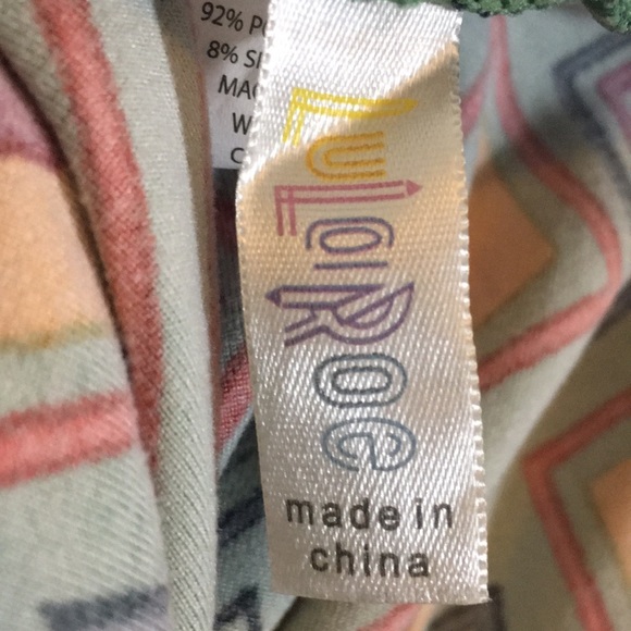 LULAROE Aztec Design Fun Cheerful Buttery Soft Comfy Stretch Leisure Leggings - Picture 9 of 11